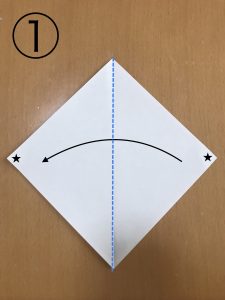 ディズニーキャラクター　オラフの折り紙1